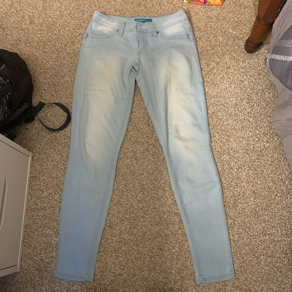 Light wash jeggings size 7